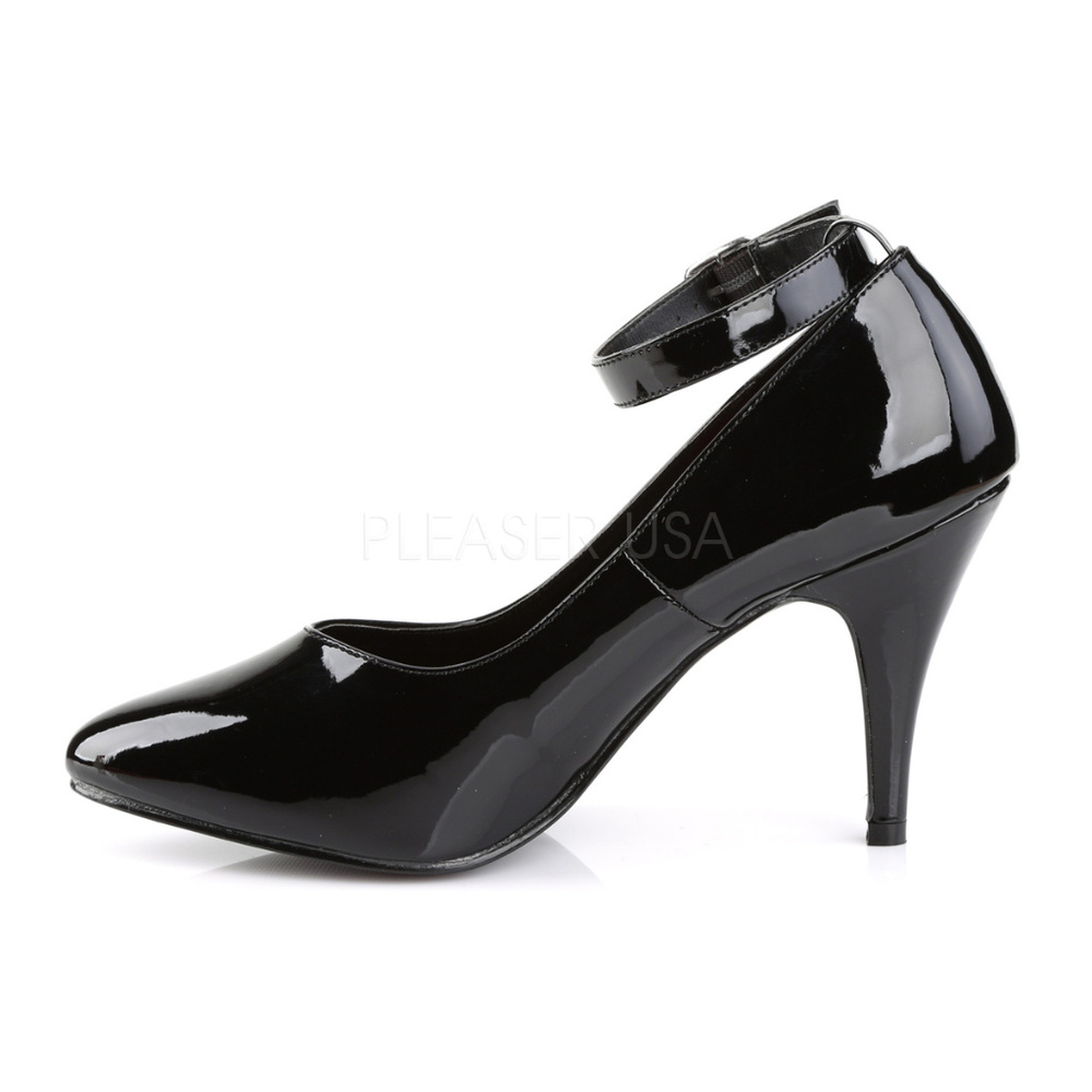 Pointed Toe Dragqueen Patent High Heel Shoes_2